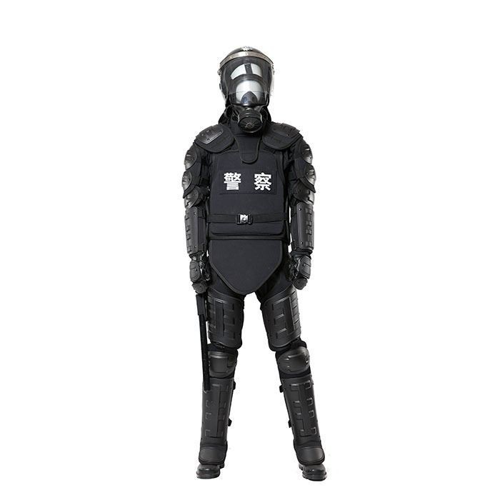equipo antidisturbios traje antidisturbios